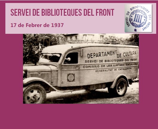 biblioteques front